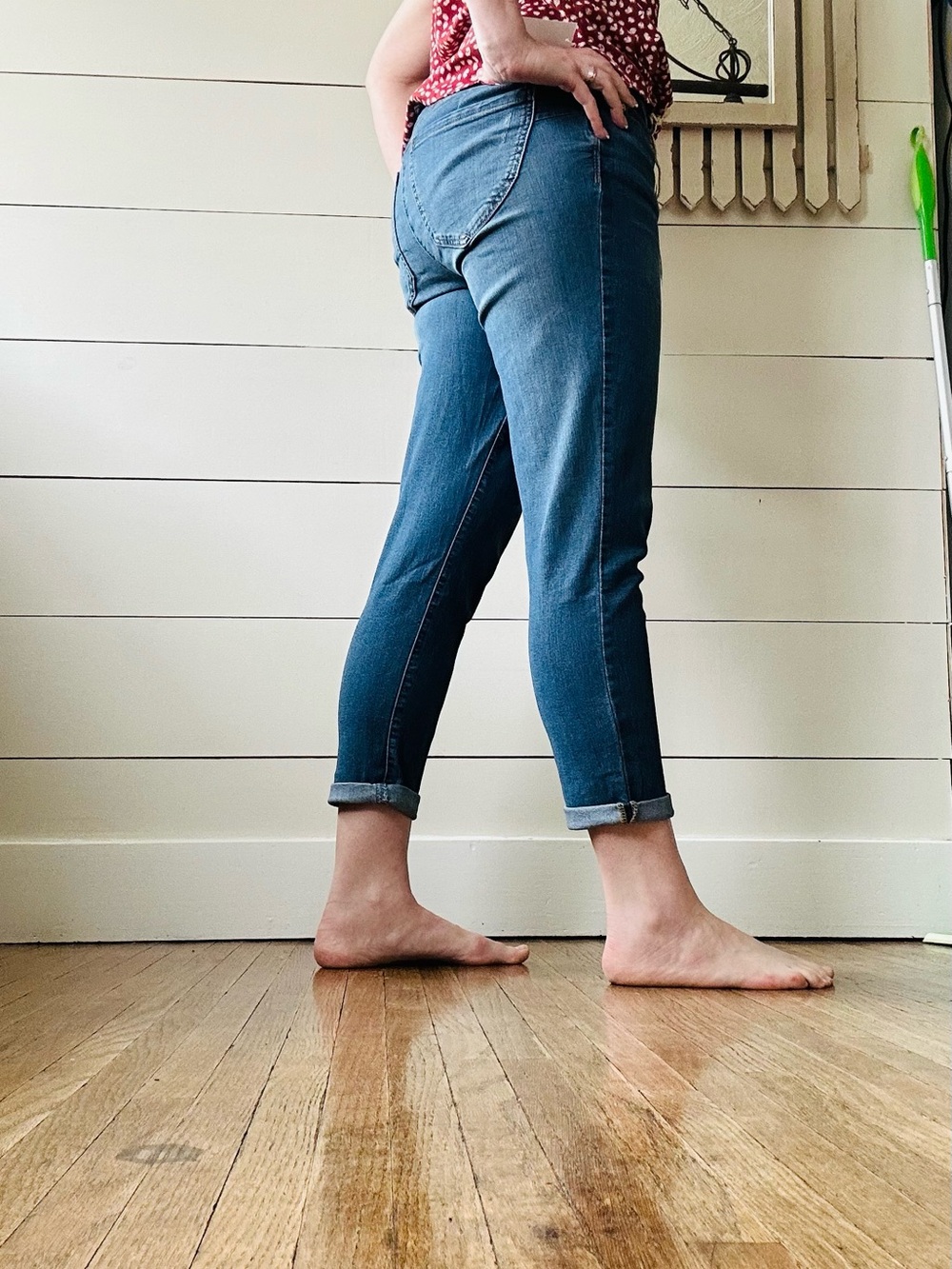 Democracy Light Blue Ankle Skinny Jeans - Picture 4 of 6